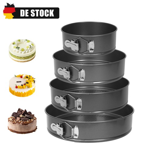 4er set runde backformen - runde,