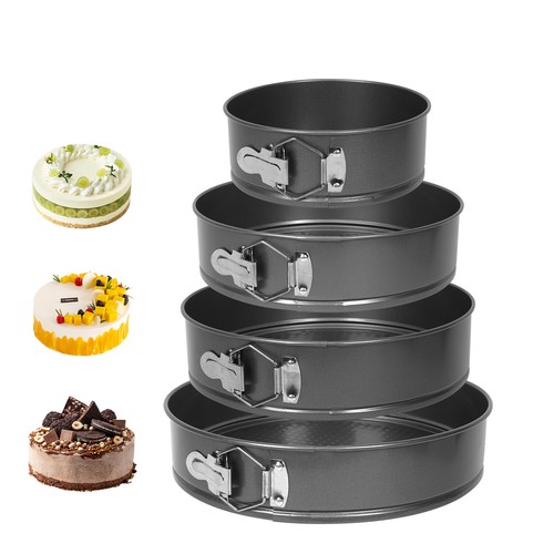 4er set runde backformen - set,