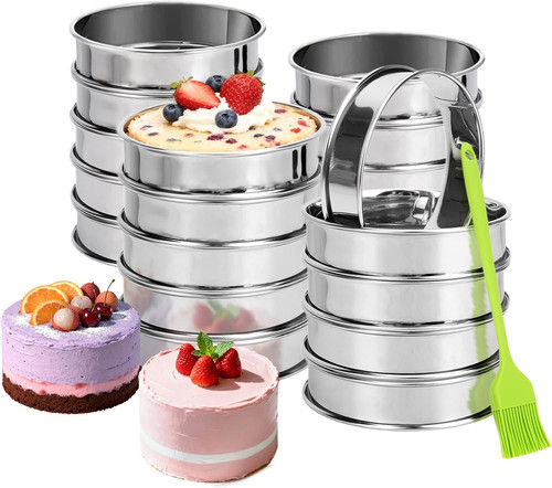 Edelstahl pancake form set - edelstahl,