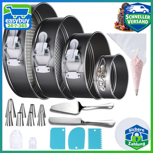 Springform set 139 teilig - set, 139-teilig