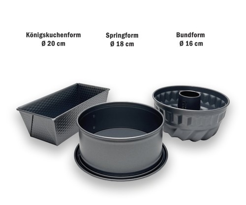 Backformen set mini 3 - , mini,
